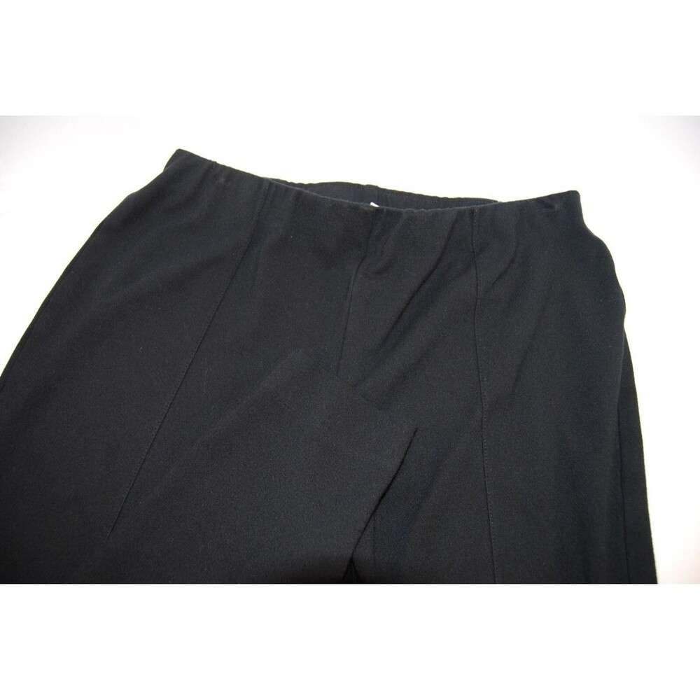 J Jill Pointe Pull On Pants Medium Black Stretch Waist